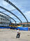 سقيفة ملعب الفلبين لكرة السلة الفولاذية ، تصميم مرن للمباني المعدنية