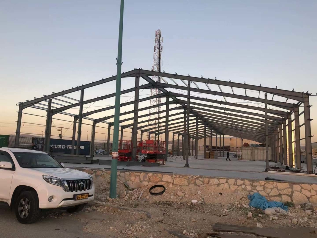 امتداد كبير، فترة بناء قصيرة، بناء مصنع هيكل الصلب المجلفن الصديقة للبيئة