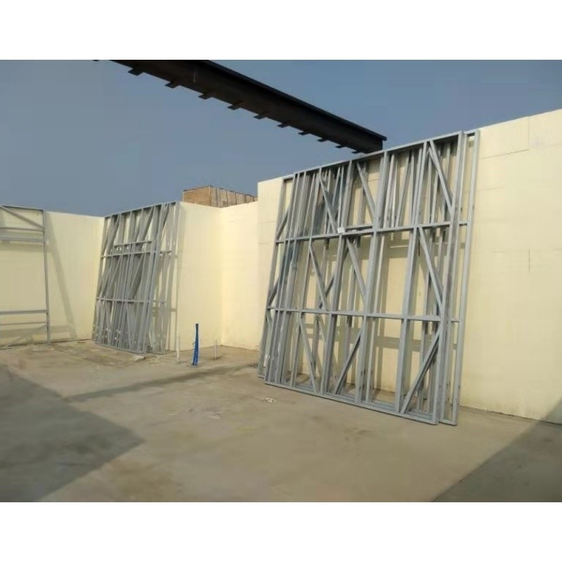 التصميم الفاخر الإطار الفولاذي المنازل المجهزة المجهزة الفولاذية فيلا الفولاذية الخفيفة هيكل المبنى تصميم لمدة 2 طابق