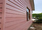 لوحة ساندويتش EPS سقف الكسوة الوردي الجاهزة البيت الصلب لغرفة الاستقبال